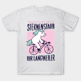 fresst meinen Sternenstaub Einhorn T-Shirt